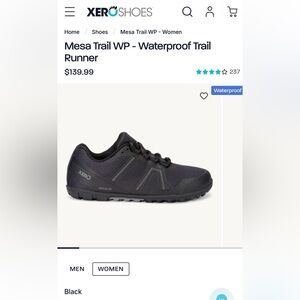 New Women’s Xero Shoes Mesa Trail WP - Waterproof Trail
Runners Sz 7 US